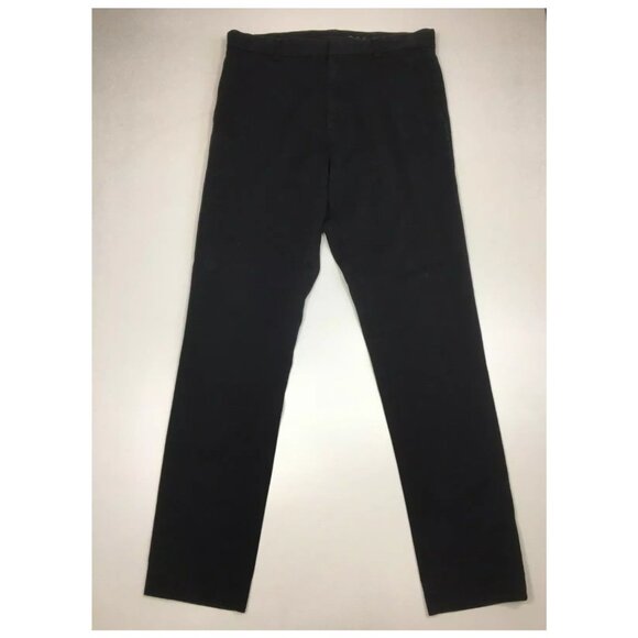 COS Black Cotton Chino Slacks Dress Pant